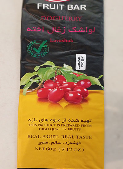 Lavashak / Dogberry Fruit Bar / 60g