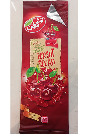 Lavashak / Sour Cherry Fruit Bar / 90g